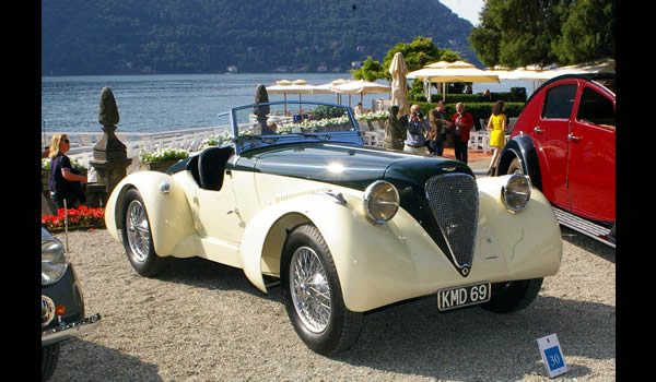 Aston Martin C Type Speed Roadster Bertelli 1939  front 2